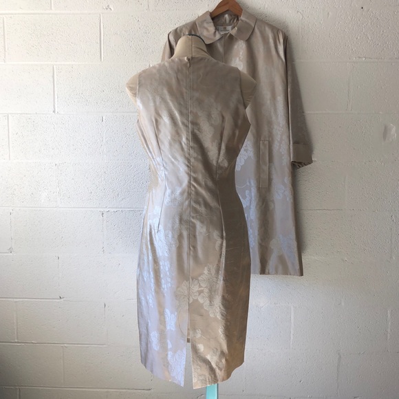 Givenchy silk floral dress and overcoat sz: 44 - Picture 11 of 12